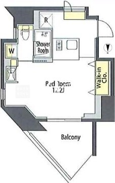 プライムメゾン本郷 505 間取り図