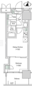 ブルックサイドレジデンス木場 220 間取り図