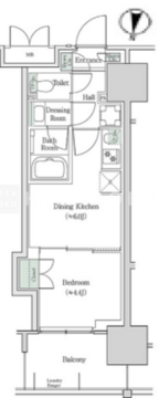 ブルックサイドレジデンス木場 339 間取り図