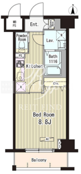 フォンターナ入谷 204 間取り図