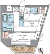ラグゼナ北千住2 1001 間取り図