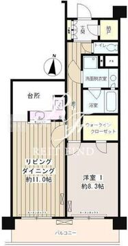 クラッサ目黒かむろ坂 603 間取り図