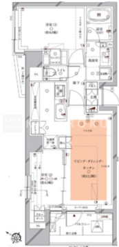 オーパスレジデンス目黒洗足 301 間取り図
