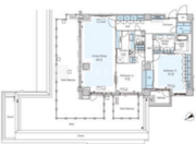 パークアクシスプレミア表参道 601 間取り図