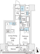 シーズンフラッツ浅草六丁目 203 間取り図