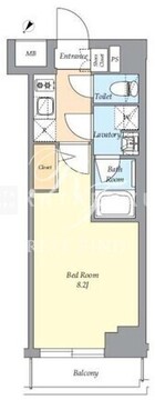 アイフラット渋谷西原 203 間取り図