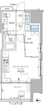 パークアクシス西大島コンフォートスクエア 426 間取り図
