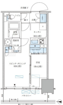 パークアクシス西大島コンフォートスクエア 931 間取り図