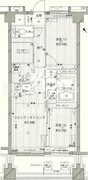 コスモリード西馬込 209 間取り図