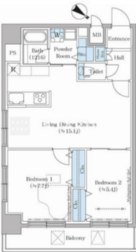 ステラテラス 501 間取り図
