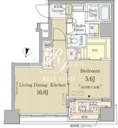 セレニティー神田 501 間取り図
