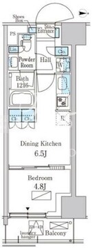 パークアクシス品川天王洲アイル 226 間取り図