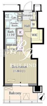 メルクマール京王笹塚レジデンス 1213 間取り図