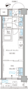 パークアクシス文京本郷 217 間取り図