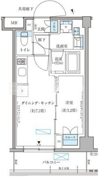 パークアクシス文京本郷 228 間取り図
