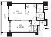 レクシード両国駅前 602 間取り図