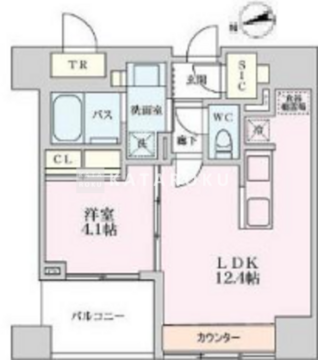 プライマル品川大井町 205 間取り図