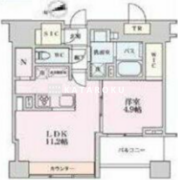 プライマル品川大井町 704 間取り図