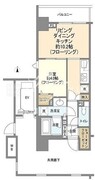ピアース南麻布 208 間取り図
