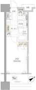 パークハビオ西新宿 1402 間取り図