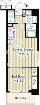 ワイズパティオ 102 間取り図
