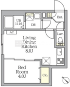 アグライア新宿横寺町 108 間取り図
