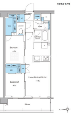 ルフォンプログレ高田馬場ノース 319 間取り図