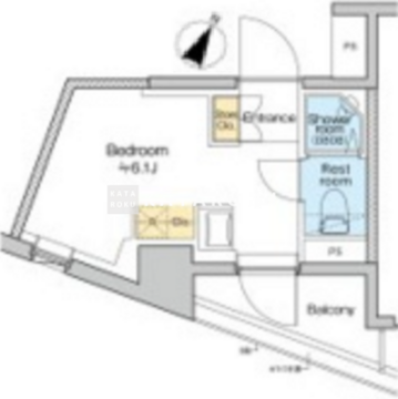 トモア田端 709 間取り図