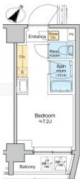 トモア田端 410 間取り図