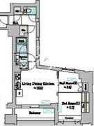 ブリリアイスト墨田曳舟 504 間取り図