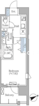 PRIME SQUAREIII 604 間取り図