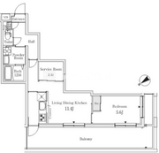 Ｓ．Ｅ．Ｓ． 404 間取り図