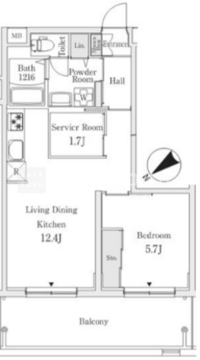 Ｓ．Ｅ．Ｓ． 403 間取り図