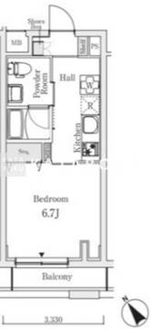 Ｓ．Ｅ．Ｓ． 311 間取り図