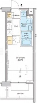 プラウドフラット中野 438 間取り図