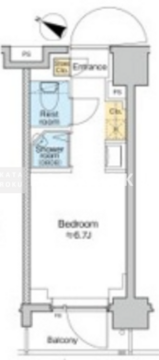 トモア田端 313 間取り図