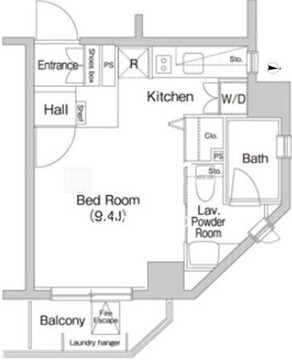 プライムアーバン目白 1205 間取り図