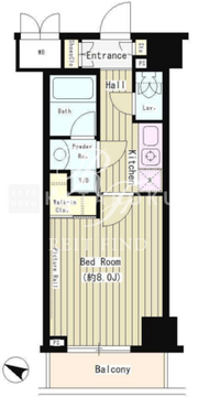 Ｎ３５　ＥＡＳＴ 804 間取り図