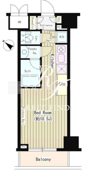 Ｎ３５　ＥＡＳＴ 1006 間取り図