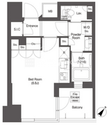コンフォリア新中野 316 間取り図 ?>