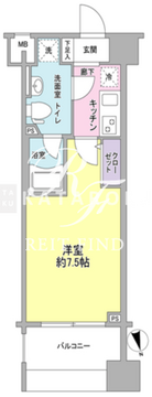 メインステージ白金高輪駅前 903 間取り図