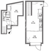 エスタート大井町 201 間取り図