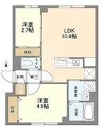 ウェルスクエア西新宿五丁目 203 間取り図