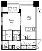 レジディア日本橋馬喰町3 704 間取り図 ?>