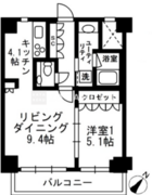 アーバンパーク代官山 314 間取り図 ?>