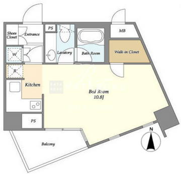 MG目黒駅前 404 間取り図