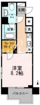 カスタリア大森3 401 間取り図