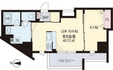 vereda nakano 501 間取り図