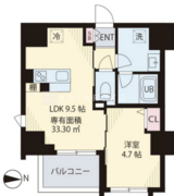 vereda nakano 1203 間取り図