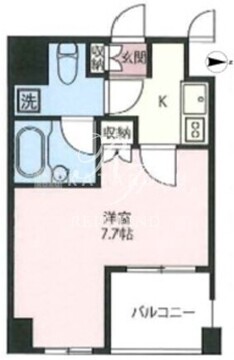 エスティメゾン浅草駒形 904 間取り図